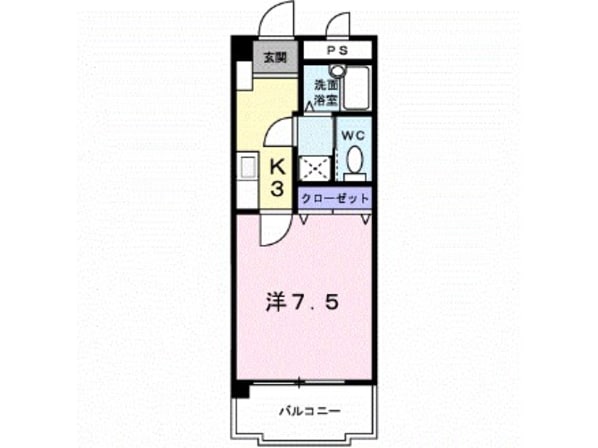 ハイツポポラーレの物件間取画像